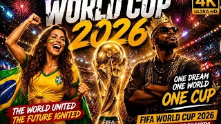 🌍 FIFA World Cup 2026 Opening Ceremony 🔥 Epic Stadium Atmosphere & Global Football Celebration 4K