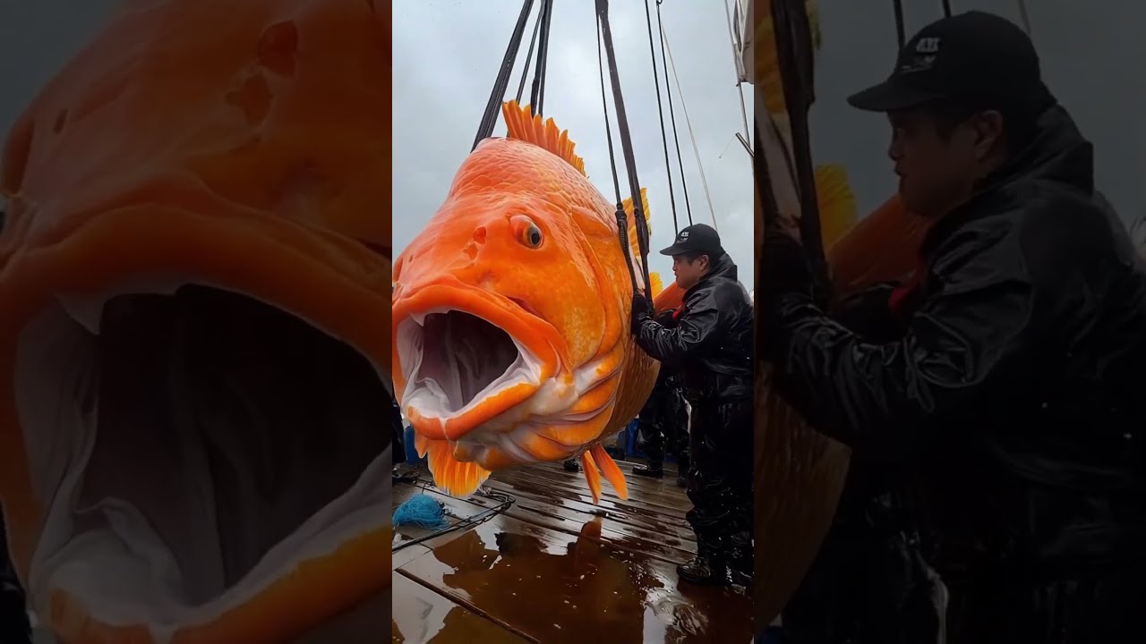 World S Biggest Fish Caught On Camera You Won T Believe Its Size 