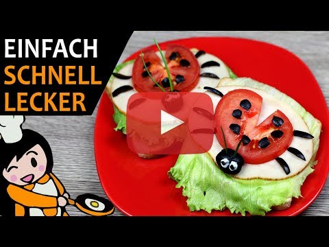 Video: Marienkäfer-Sandwich