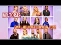 My top 12 melodifestivalen 2022 sweden eurovision song contest 2022  daonefame