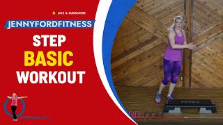 Step Aerobics Basic with 3 Fun Combos | 35 Min. | Step At Home screenshot 5