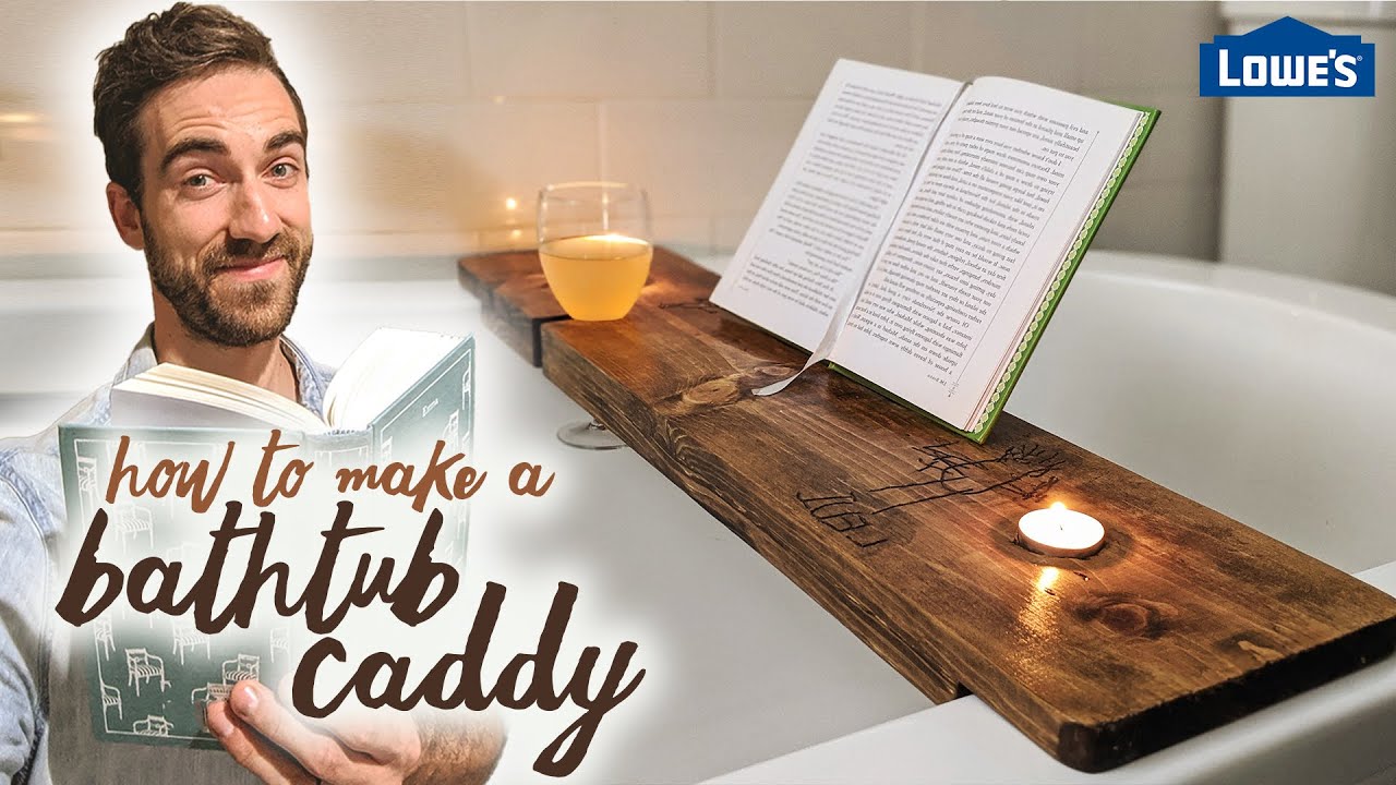 Corner Tub Tray - Bathtub Caddy Tray