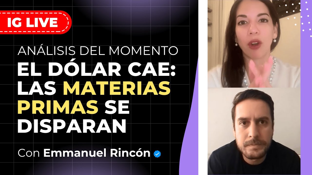Доллар США падает, а сырьевые товары взлетают (с Эммануэлем Ринконом) | Gaby Wall St