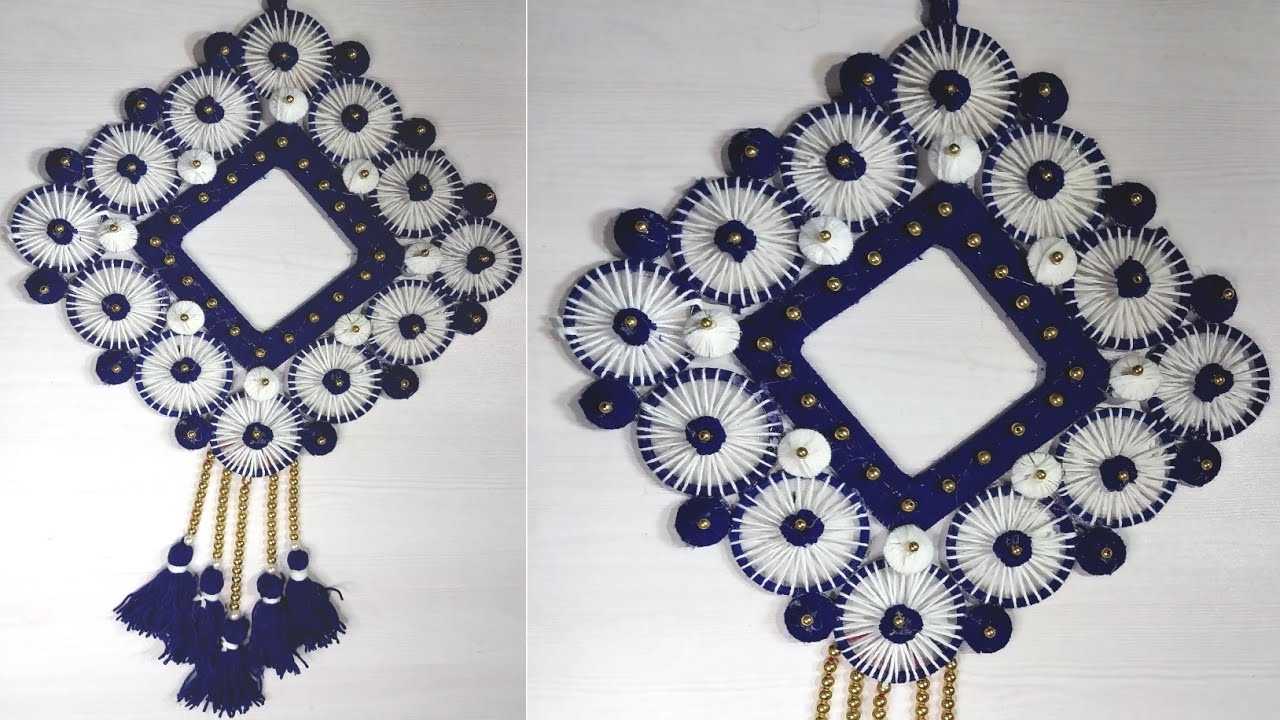 Beautiful Wall Decor Using Old Bangles How to Make Wall Hanging at