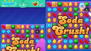 CANDY CRUSH SODA LEVEL 138_142#viral #gamesplay #glory76 tv