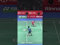 Mind-blowing badminton #shorts #badminton #BWF