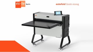 Mühendisler İçin Büyük Kolaylık: Estefold 3000 Proje Katlama Makinesi