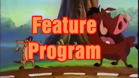 Walt Disney Studios: Feature Program and Feature Presentation Logos History