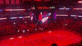 Darren McCarty debuts Red Wings new Goal Horn