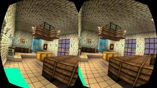 Minecraft Oculus Rift test 1.