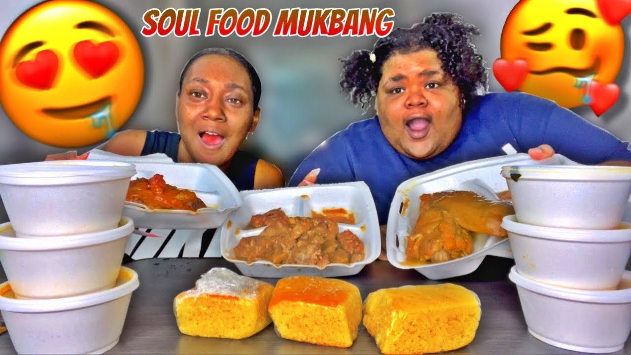 SOULFOOD MUKBANG от MIKKI | ПОПРОБУЕМ МЕМЫ ДЛЯ INSTAGRAM