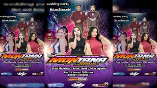 Download Lagu 🔴LIVE STEAMING_  MONTANA MUSIC || WEDDING PARTY EVINA \u0026 VERI || 19 JANUARIA 2026 || 96 AUDIO MP3