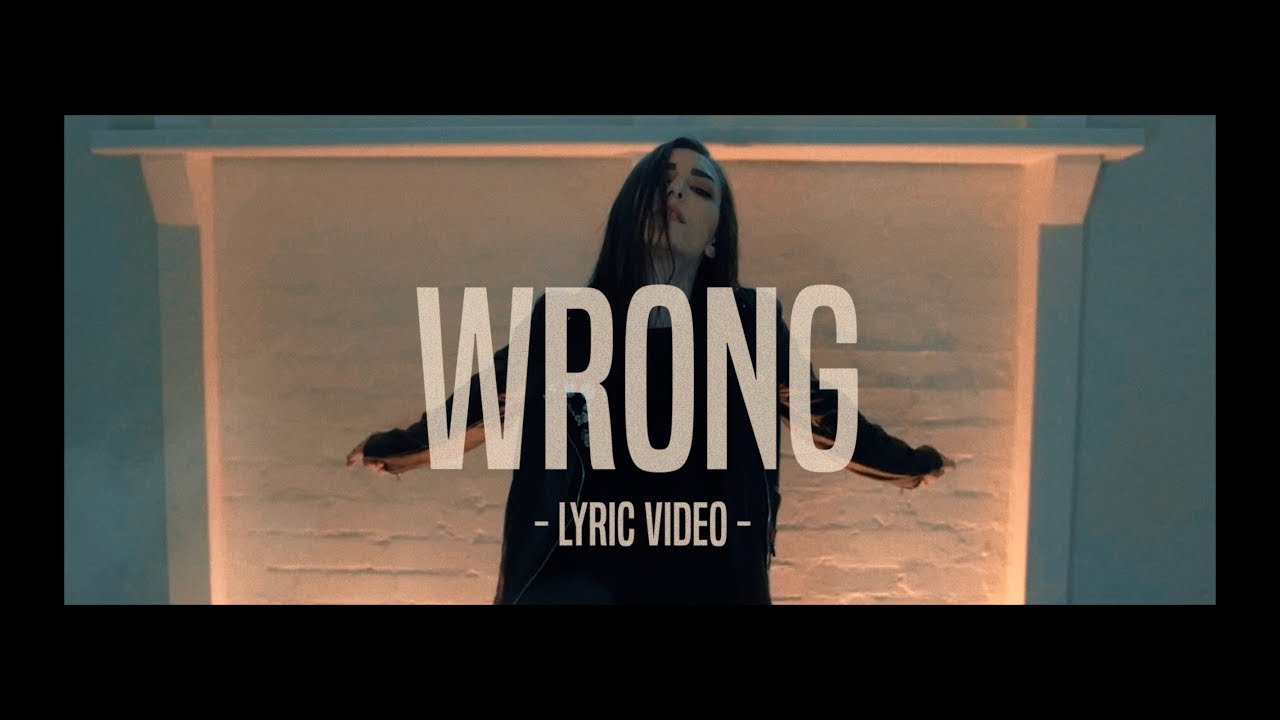 More video перевод. Ally Hills wrong. Official Lyric Video текст.