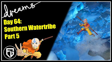 Creating a Fan-AVATAR Game! | Collapsing Platforms, Checkpoints & more | [Day 64] [Dreams PS4]