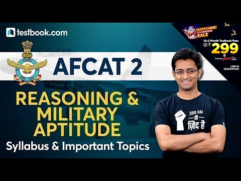 AFCAT Reasoning Syllabus 2020 & Preparation Tips | Military aptitude Test Strategy