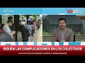 SIGUEN las COMPLICACIONES en los COLECTIVOS