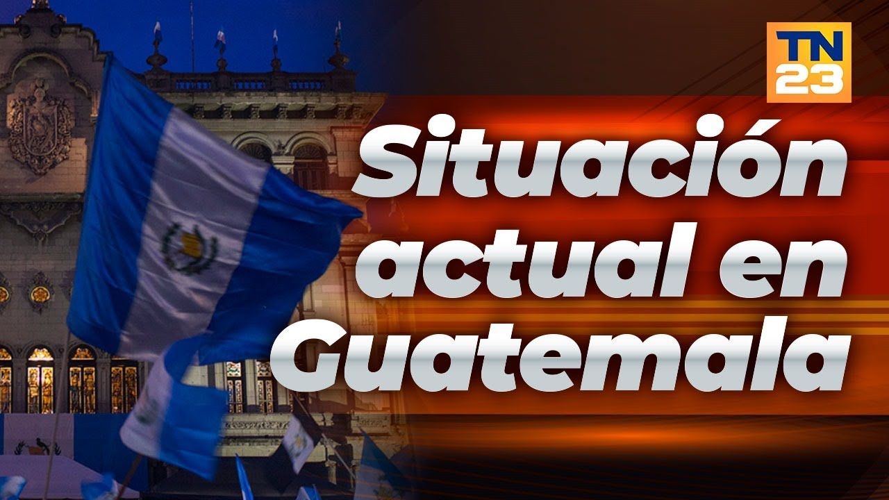 EN VIVO Situación actual en Guatemala - YouTube