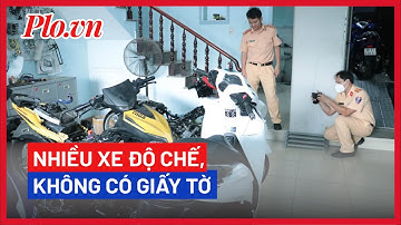 Công an kiểm tra các lò độ xe ở TP.HCM, phát hiện hàng loạt vi phạm - PLO