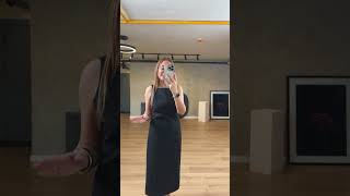 Dikiş Detay Kolsuz Midi Boy Elbise