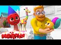 RAINBOW Morphle - 3D Morphle and Mila stories for kids | Morphle TV