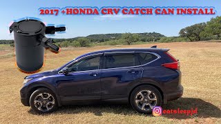 2017+ Honda CRV 1.5L Turbo - Catch Can For Oil Dilution Issues - $27 DIY Install #hondacrv #catchcan