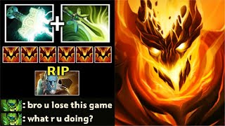 NEW CRAZY META Mjollnir Shadow Fiend vs Megas Epic Throne Def Trash Talk Comeback Broken Hero Dota 2