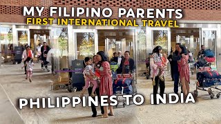 MY FILIPINO PARENT’S ARRIVAL IN INDIA **emotional** ♥︎Filipino Indian Family
