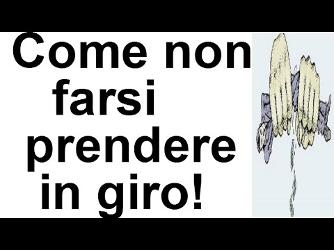 Video: Come Chiarire Che Non Vuoi Essere Preso In Giro