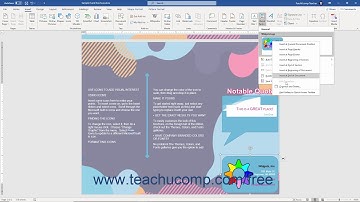 Word 2019 and 365 Tutorial Using Building Blocks Microsoft Training