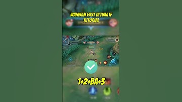 Wanwan Fast Ultimate Tutorial #mobilelegends #mlbb #tutorial