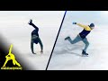 Figure Skater vs Ice Freestyler - Trying Each Other's Tricks