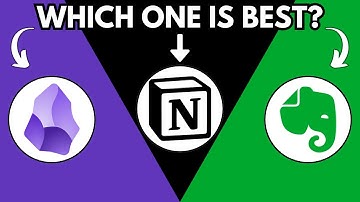 EVERNOTE VS NOTION VS OBSIDIAN | WHICH ONE IS BEST? (2025)