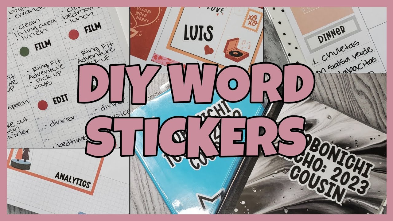 Making Handmade Stickers With A Cricut - DIY Craft Tutorial – Created By  Christine