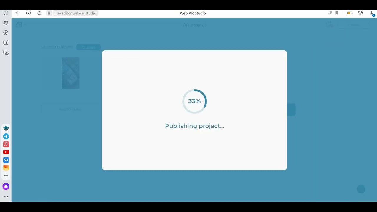 Create an animated photo with augmented reality in 1 minute using the Lite editor🔥 