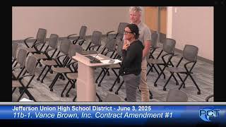 JUHSD 6.03.2025 Regular Board Meeting