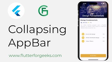 Flutter Tutorial: How to Implement a Collapsing AppBar in Dart