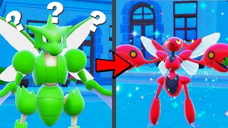 How to Evolve Scyther into Scizor Without Friends in Pokemon Scarlet & Violet