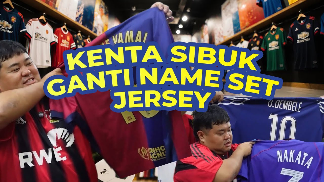 NAMESET JERSEY KENTA RUSAK⁉️LANGSUNG CARI TOKO JERSEY