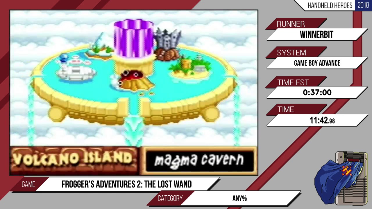 Handheld Heroes 2018 -- Frogger's Adventures 2: The Lost Wand in 