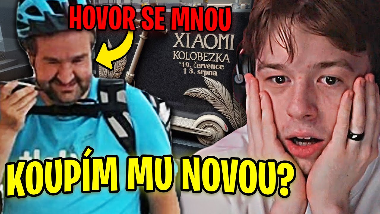 Brunclíkovi ukradli koloběžku