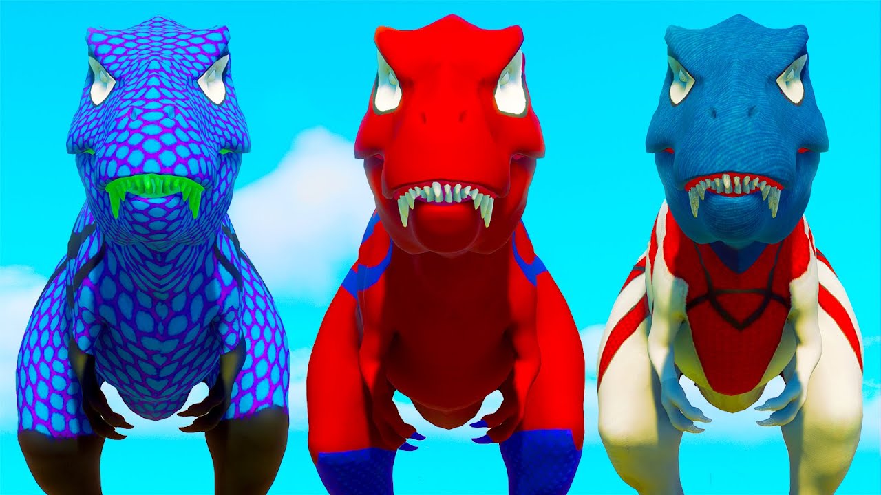 NEW TREX COMPILATION 2025 DINOSAURS FIGHTING 1 HOUR DINOSAUR BATTLEGROUND SPINOSAURUS,INDOMINUS REX