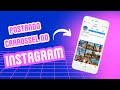 Como fazer postagem com carrossel no Instagram