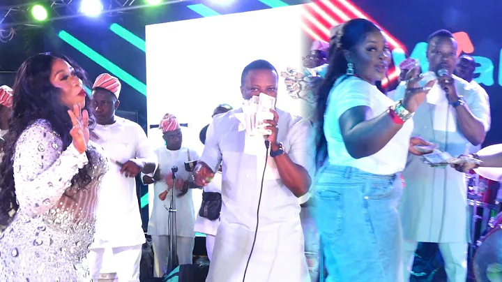 BIMBO THOMAS CHALLENGE WUNMI TORIOLA AS SHE TAKE OVER THE STAGE WHILE ATORISE PERFORM AT K1 FEST 2 0