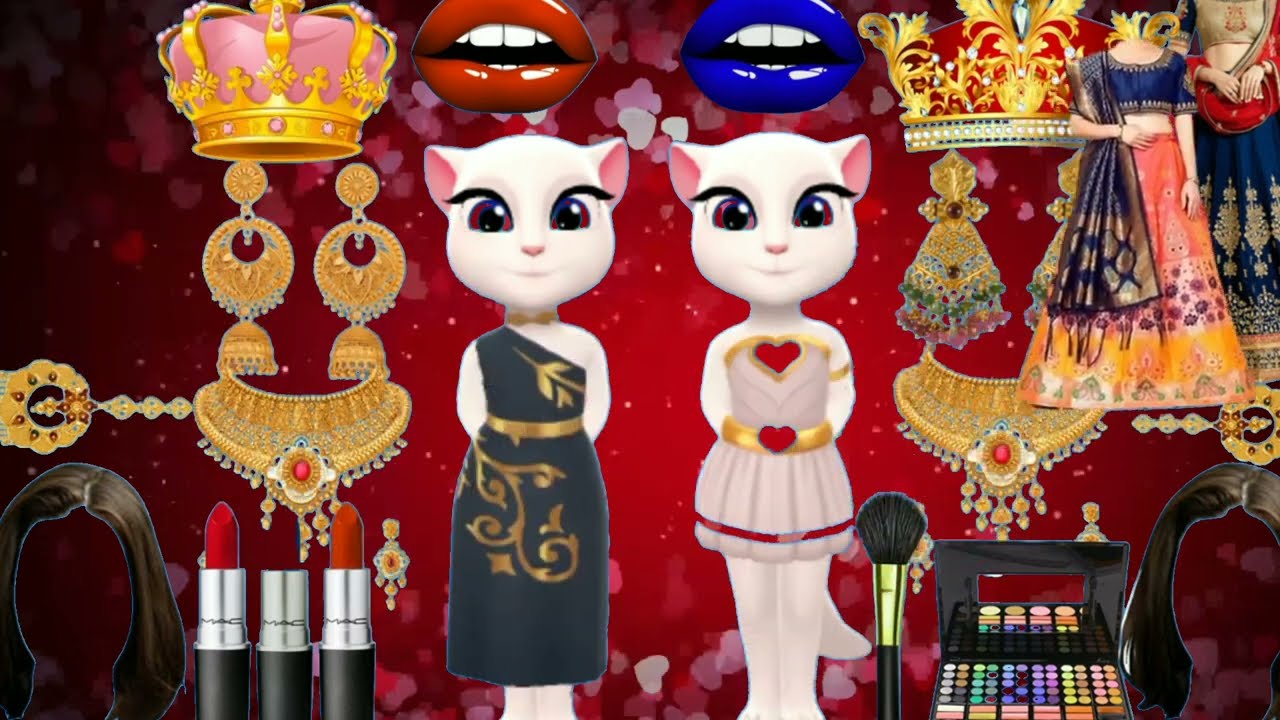 Talking Tom Billu Billa Dulhan ka Mekeup cartoon video @jrbillubilla1 part 4