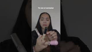 No gracias... NO uso base. 🤭💖✨#humormakeup #makeuphumor #makeup #makeuptransition #MakeupLovers