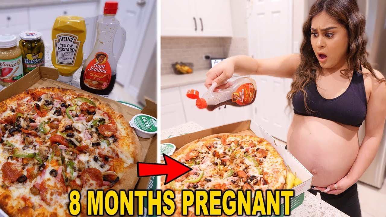 TRYING YOUR *WEIRDEST* PREGNANCY CRAVINGS! *OMG*