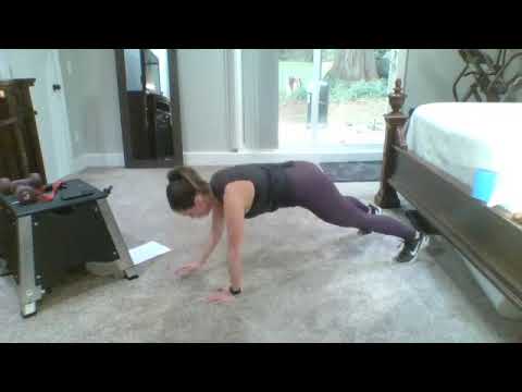 Plank to Hover Walks