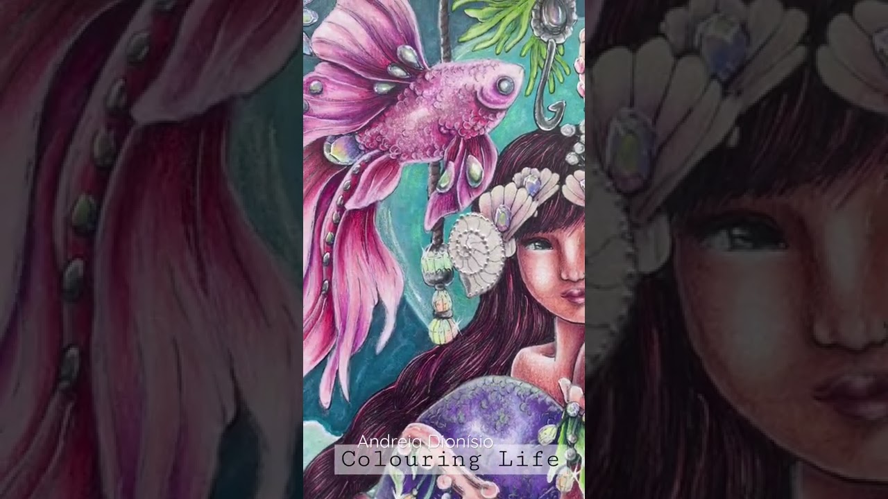 Sirena Colouring 𝐁𝐨𝐨𝐤