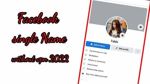 NEW! How To One Name On Facebook 2022 | Set Single Name On Facebook without vpn