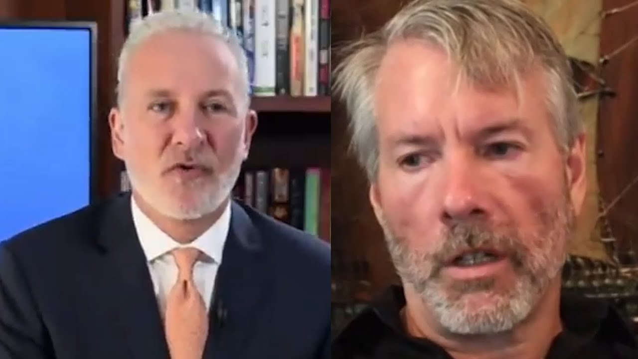 Peter Schiff OWNS Michael Saylor in HEATED Bitcoin Debate